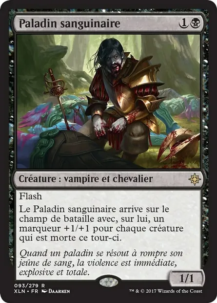 Paladin sanguinaire, carte Magic XLN 93 — extension Ixalan