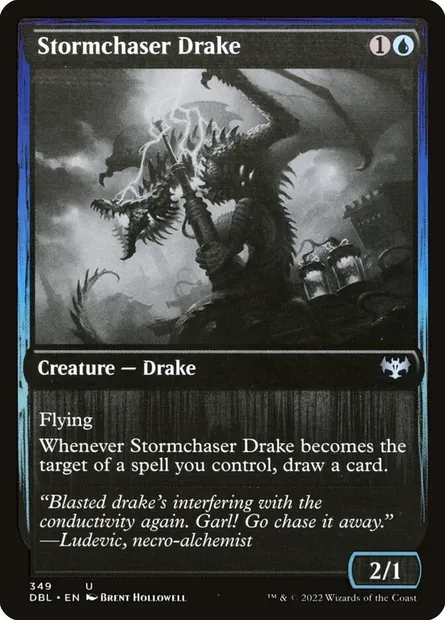 Stormchaser Drake, Magic card DBL 349 — Innistrad: Double Feature set