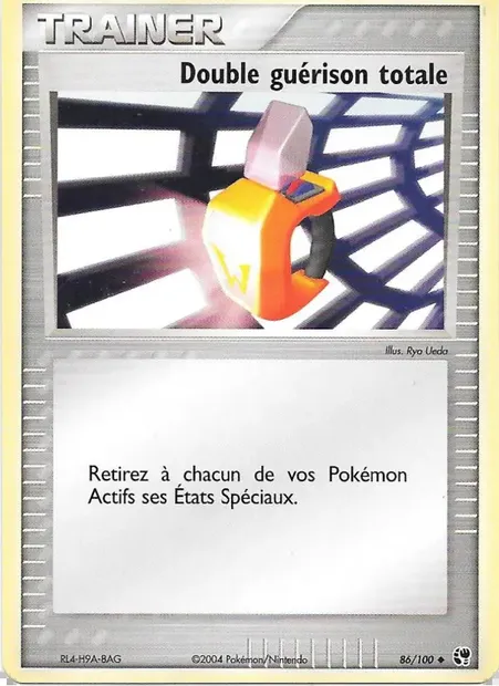 Double guérison totale, carte Pokémon SS 86 — extension EX Tempête de sable