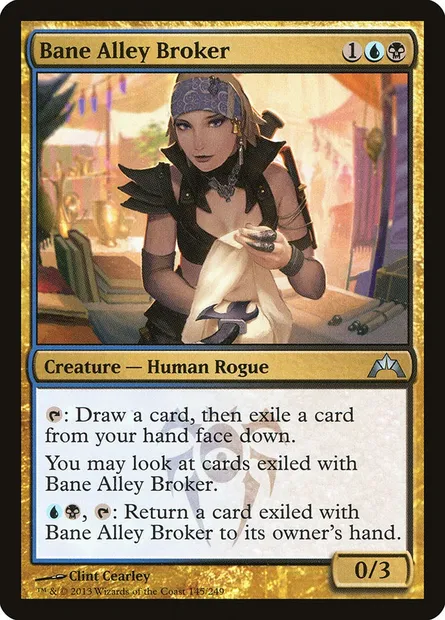 Bane Alley Broker, Magic card GTC 145 — Gatecrash set
