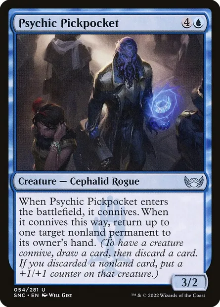Psychic Pickpocket, Magic card SNC 54 — Streets of New Capenna set