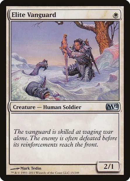 Elite Vanguard, Magic card M12 15 — Magic 2012 set