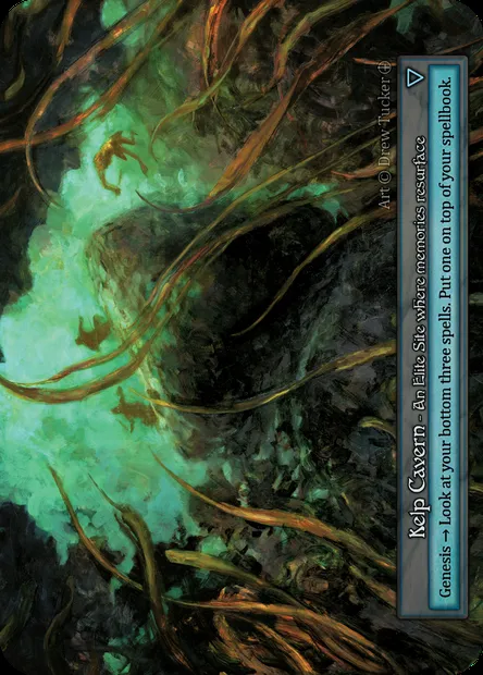 Kelp Cavern, Sorcery card ATH 207 — Arthurian Legends set