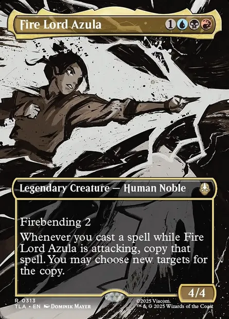 Fire Lord Azula, Magic card TLA 313 — Avatar: The Last Airbender set