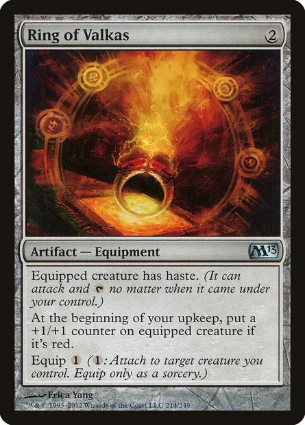 Ring of Valkas, Magic card M13 214 — Magic 2013 set