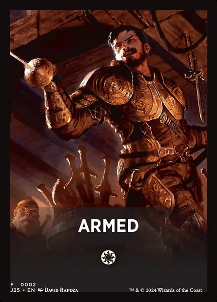 Armed, Magic card FJ25 2 — Foundations Jumpstart Front Cards set