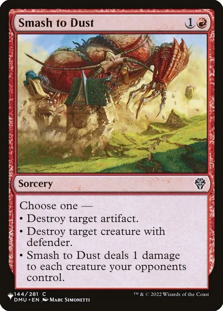 Piler, carte Magic PLST DMU-144 — extension The List