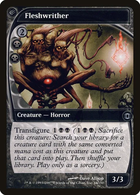 Fleshwrither, Magic card FUT 84 — Future Sight set