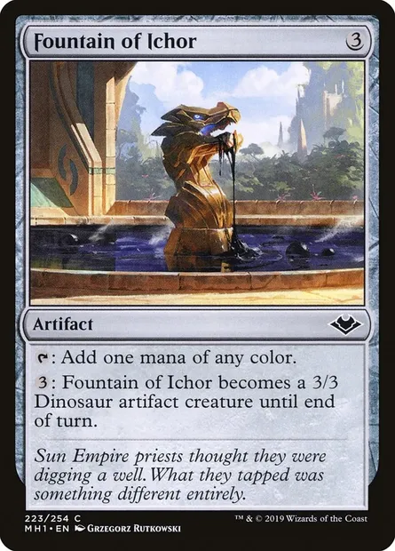Fountain of Ichor, Magic card MH1 223 — Modern Horizons set