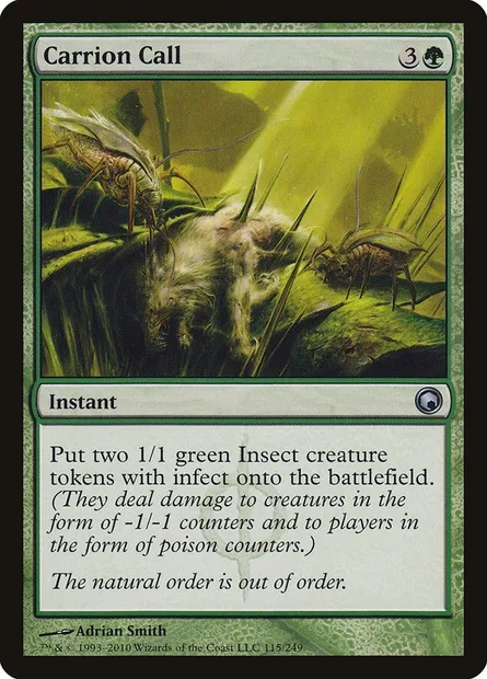 Carrion Call, Magic card SOM 115 — Scars of Mirrodin set