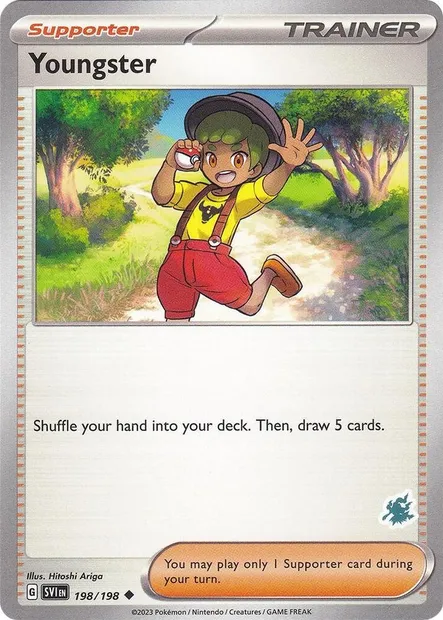 Gamin, carte Pokémon BA24 198d — extension Battle Academy 2024