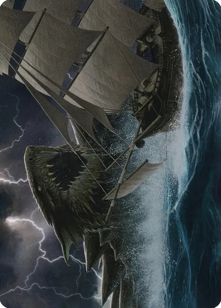 Dragon Turtle // Dragon Turtle, Magic card AAFR 10 — Adventures in the Forgotten Realms Art Series set