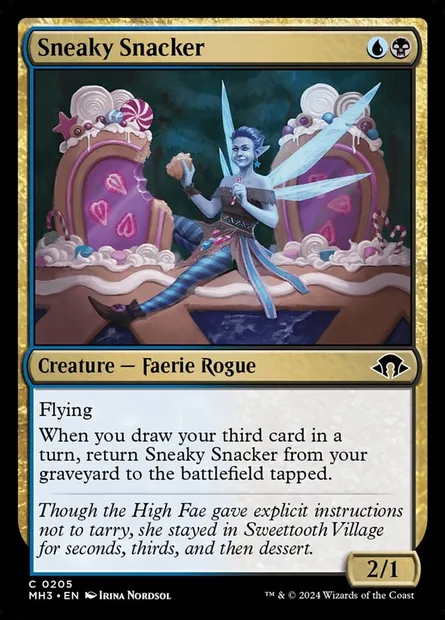 Sneaky Snacker, Magic card MH3 205 — Modern Horizons 3 set