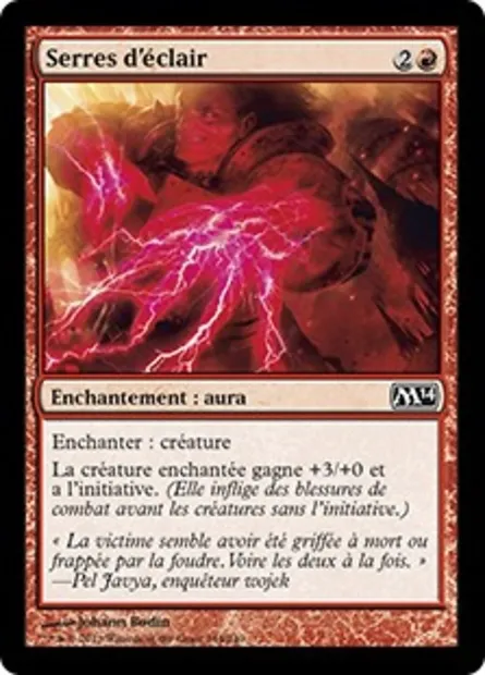 Serres d'éclair, carte Magic M14 144 — extension Magic 2014