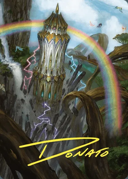 Command Tower // Command Tower, carte Magic ACMM 47 — extension Commander Masters Art Series