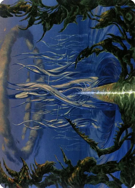 Tanglepool Bridge // Tanglepool Bridge, carte Magic AMH2 80 — extension Modern Horizons 2 Art Series