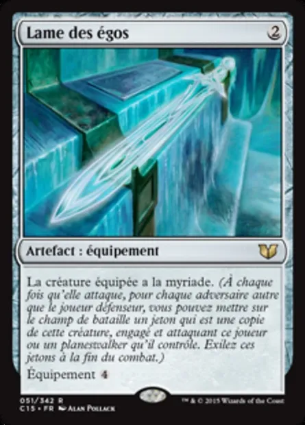 Lame des égos, carte Magic C15 51 — extension Commander 2015