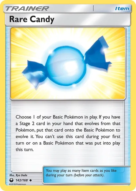 Rare Candy, Pokémon card CES 142 — Celestial Storm set