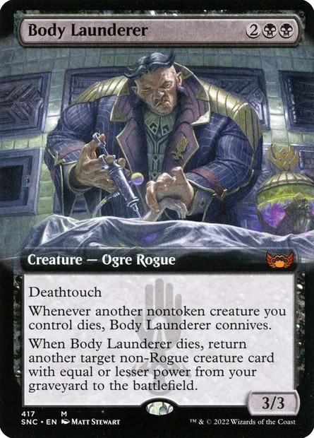Body Launderer, Magic card SNC 417 — Streets of New Capenna set