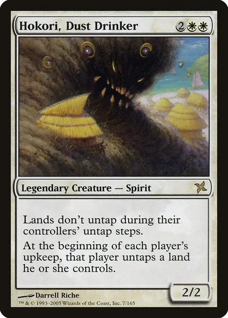 Hokori, Dust Drinker, Magic card BOK 7 — Betrayers of Kamigawa set