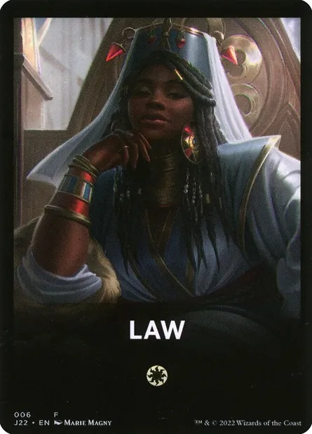 Law, Magic card FJ22 6 — Jumpstart 2022 Front Cards set