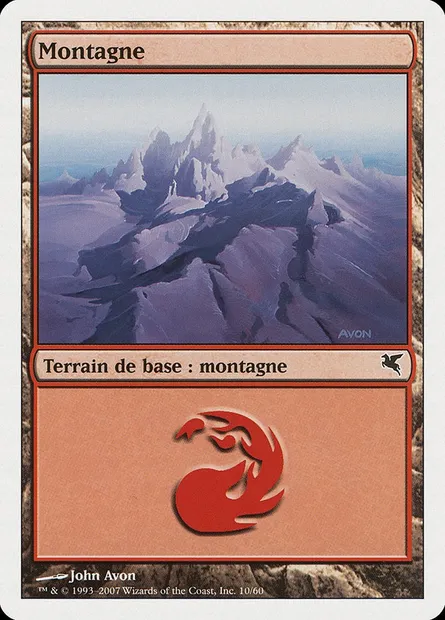 Mountain, Magic card PSAL I10 — Salvat 2005 set