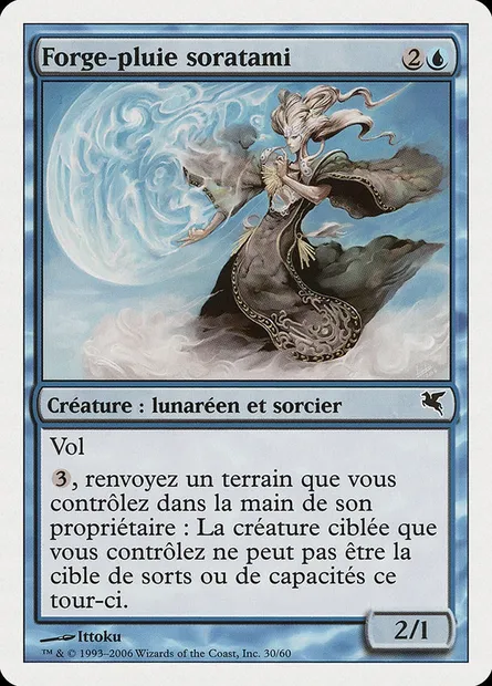 Forge-pluie soratami, carte Magic PSAL H30 — extension Salvat 2005