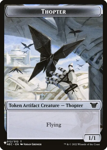Thopter, carte Magic PLST TNEC-12 — extension The List