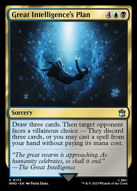 Great Intelligence's Plan, Magic card WHO 133 — Doctor Who set