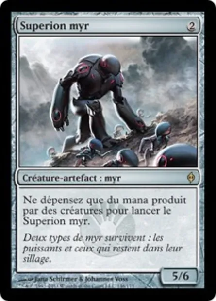 Superion myr, carte Magic NPH 146 — extension La Nouvelle Phyrexia