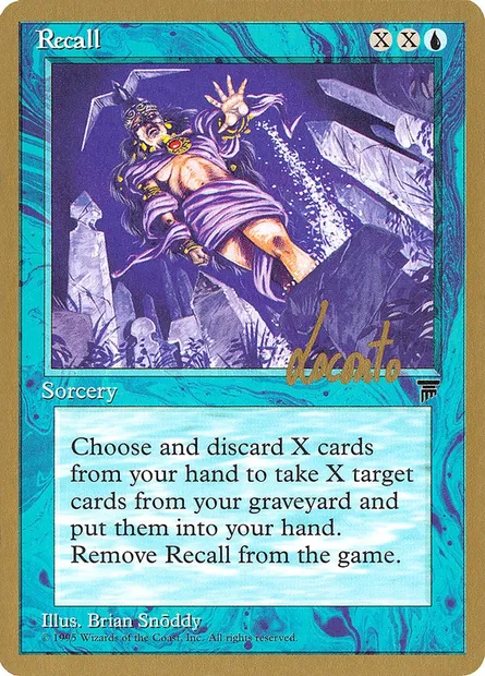 Rappel, carte Magic PTC ml24 — extension Pro Tour Collector Set