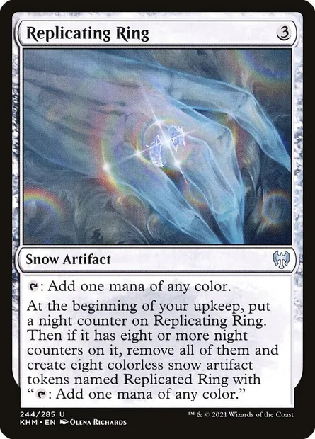 Replicating Ring, Magic card KHM 244 — Kaldheim set