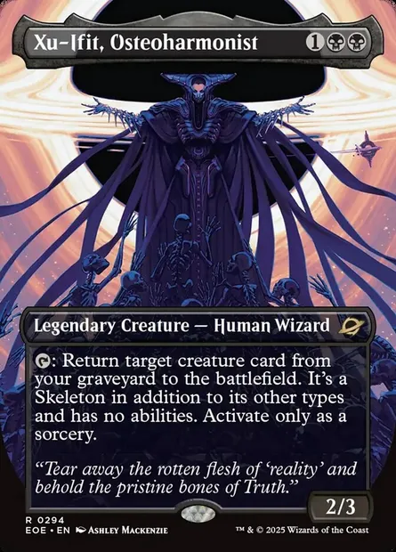 Xu-Ifit, Osteoharmonist, Magic card EOE 294 — Edge of Eternities set