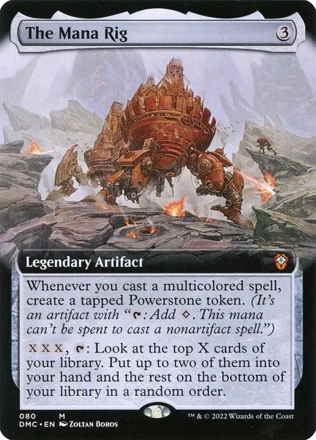 The Mana Rig, Magic card DMC 80 — Dominaria United Commander set
