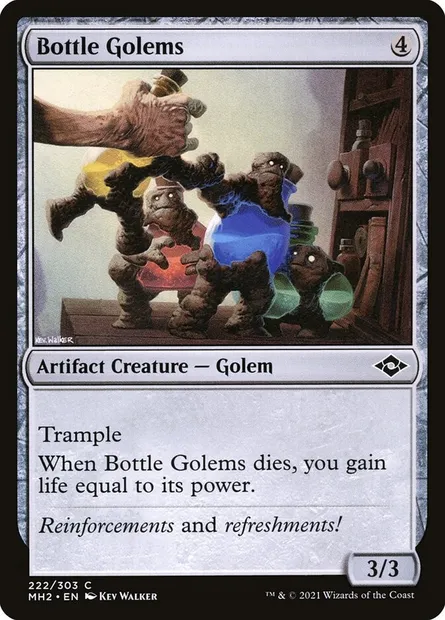 Bottle Golems, Magic card MH2 222 — Modern Horizons 2 set