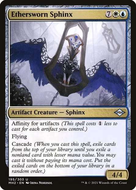 Ethersworn Sphinx, Magic card MH2 195 — Modern Horizons 2 set
