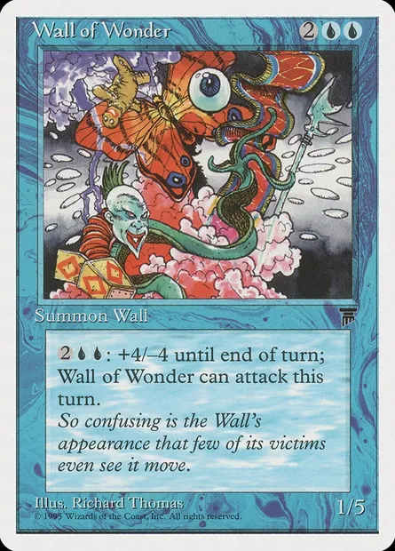 Wall of Wonder, Magic card CHR 28 — Chronicles set