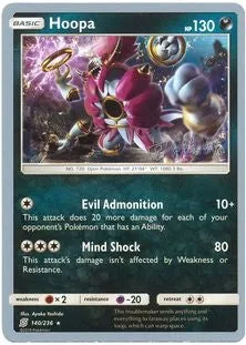 Hoopa, Pokémon card WCD19 140 — World Championship Decks 2019 set