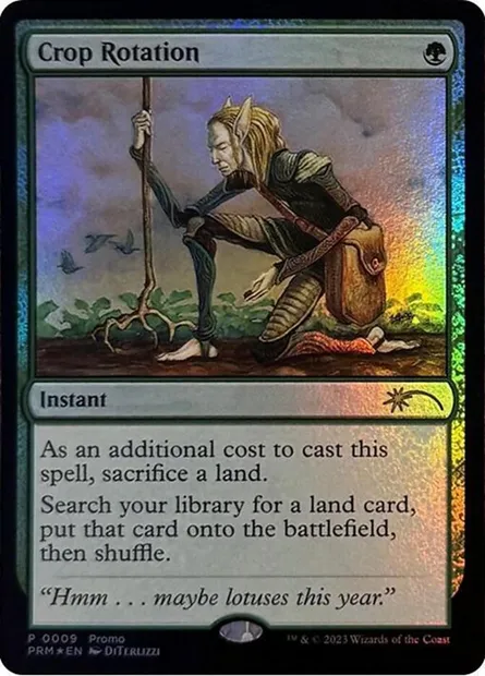 Crop Rotation, Magic card PMEI 2025-9 — Media and Collaboration Promos set