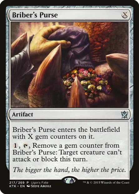 Briber's Purse, Magic card UGIN 217 — Ugin's Fate set