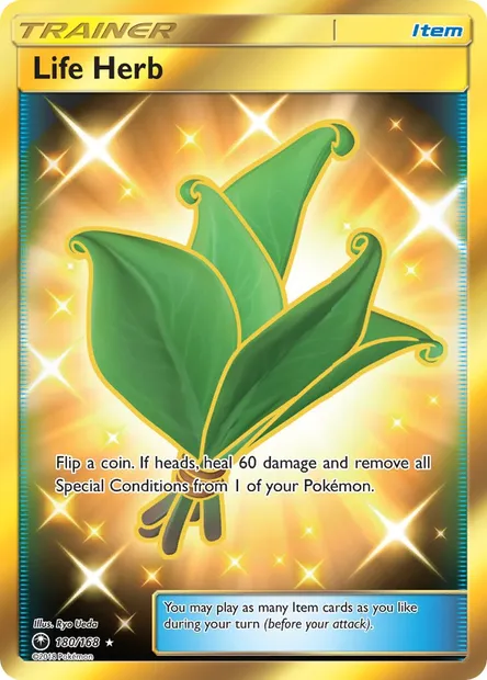 Life Herb, Pokémon card CES 180 — Celestial Storm set