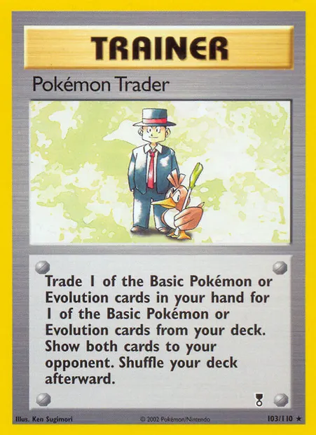 Pokémon Trader, Pokémon card LC 103 — Legendary Collection set
