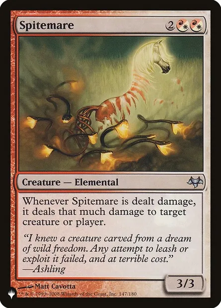 Spitemare, Magic card PLST EVE-147 — The List set