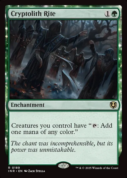 Cryptolith Rite, Magic card INR 189 — Innistrad Remastered set