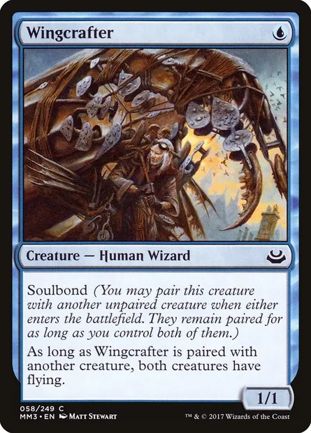 Wingcrafter, Magic card MM3 58 — Modern Masters 2017 set