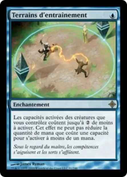 Terrains d'entraînement, carte Magic ROE 91 — extension L'ascension des Eldrazi