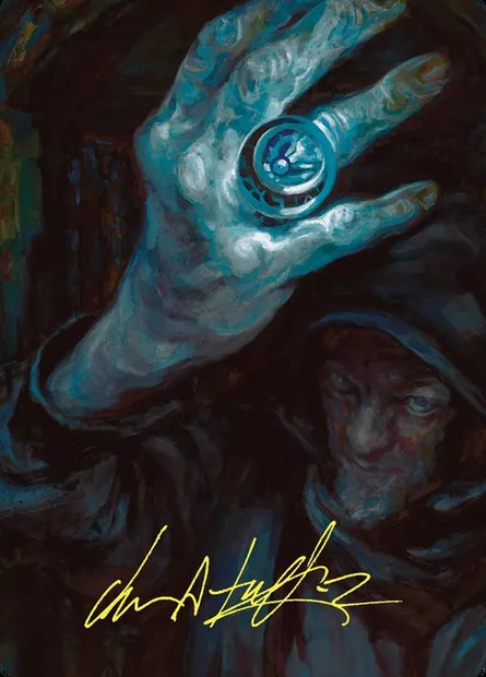 Arcane Signet // Arcane Signet, carte Magic ACMM 44 — extension Commander Masters Art Series