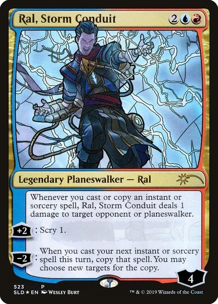 Ral, Storm Conduit, Magic card SLD 523 — Secret Lair Drop set