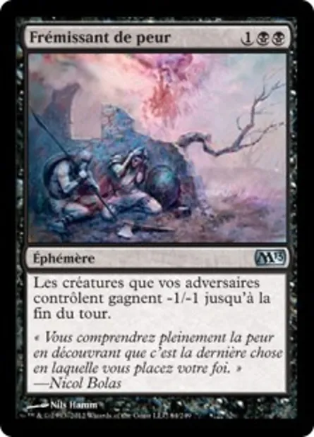 Frémissant de peur, carte Magic M13 84 — extension Magic 2013