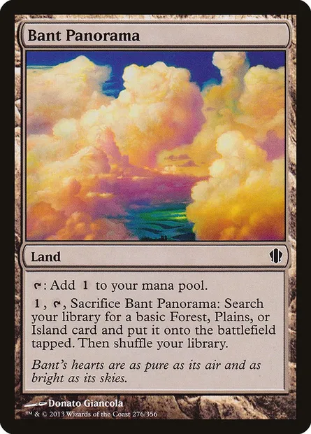 Bant Panorama, Magic card C13 276 — Commander 2013 set